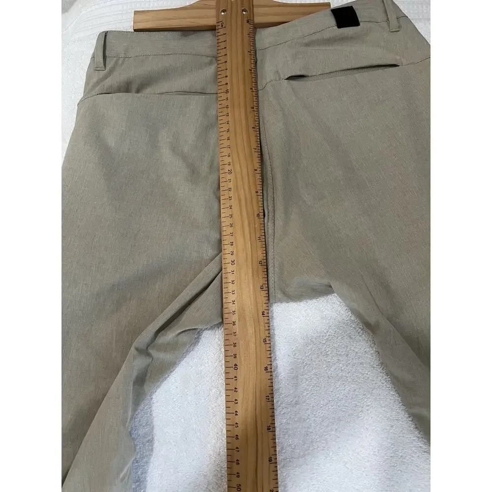 Vuori Aim Chino Pant Men's 28 Stretch khaki Performance Slim Golf Travel